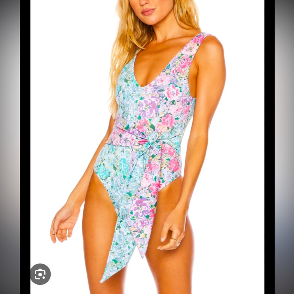 {Beach Riot} Samir’s One Piece in Pink Peony